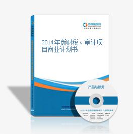 2014年版财税、审计项目商业计划书