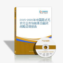 2015-2020年中國男式毛衣行業市場前景及融資戰略咨詢報告