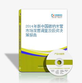 2014年版中国碳纳米管市场深度调查及投资决策报告