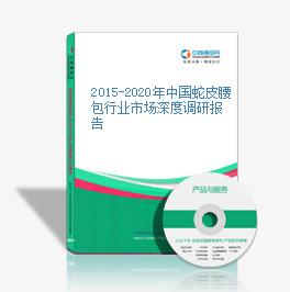 2015-2020年中國蛇皮腰包行業市場深度調研報告