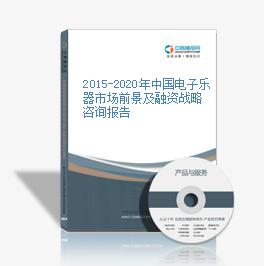 2015-2020年中国电子乐器市场前景及融资战略咨询报告