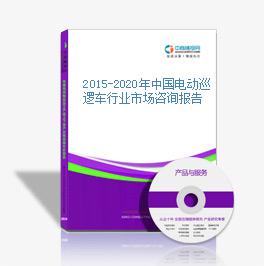 2015-2020年中国电动巡逻车行业市场咨询报告