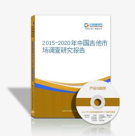 2015-2020年中国吉他市场调查研究报告
