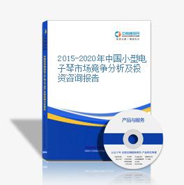 2015-2020年中國小型電子琴市場競爭分析及投資咨詢報告