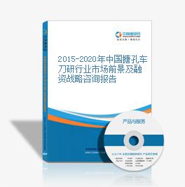 2015-2020年中國搪孔車刀研行業市場前景及融資戰略咨詢報告