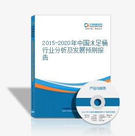 2015-2020年中國沐足桶行業分析及發展預測報告