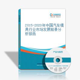 2015-2020年中國汽車模具行業市場發展前景分析報告