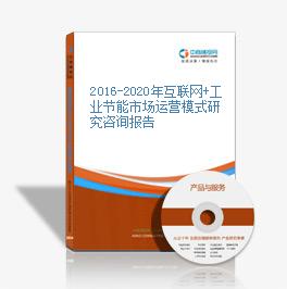2016-2020年互聯網+工業節能市場運營模式研究咨詢報告