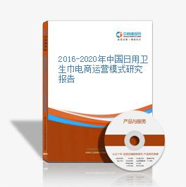 2016-2020年中国日用卫生巾电商运营模式研究报告