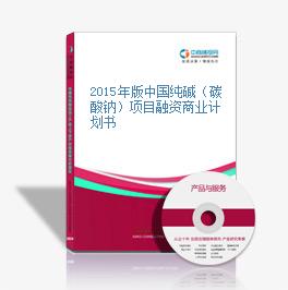 2015年版中國純堿（碳酸鈉）項目融資商業計劃書