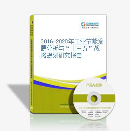 2016-2020年工业节能发展分析与“十三五”战略规划研究报告