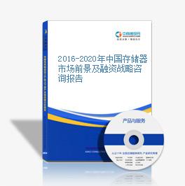 2016-2020年中國存儲器市場前景及融資戰略咨詢報告