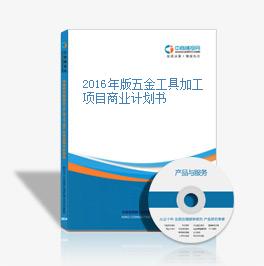 2016年版五金工具加工項目商業計劃書