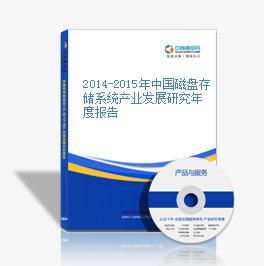 2014-2015年中國磁盤存儲系統產業發展研究年度報告