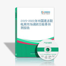 2015-2020年中国清洁刷电商市场调研及前景预测报告