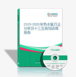 2015-2020年热水瓶行业分析及十三五规划咨询报告