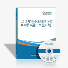 2015年版中国贷款业务O2O项目融资商业计划书