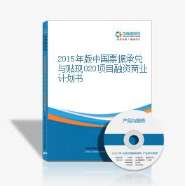 2015年版中国票据承兑与贴现O2O项目融资商业计划书