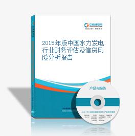 2015年版中國水力發電行業財務評估及信貸風險分析報告