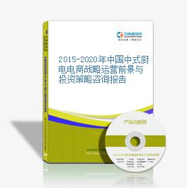 2015-2020年中國中式廚電電商戰略運營前景與投資策略咨詢報告