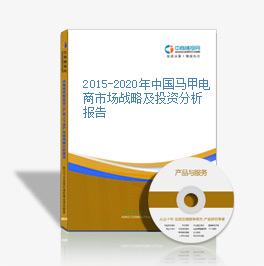 2015-2020年中國馬甲電商市場戰略及投資分析報告