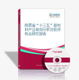陕西省“十三五”新材料产业规划分析及投资机会研究报告