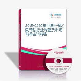 2015-2020年中國4-溴乙酰苯胺行業調查及市場前景咨詢報告