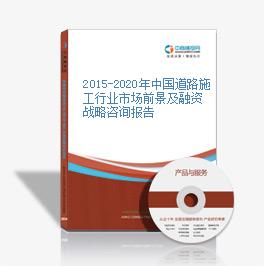 2015-2020年中国道路施工行业市场前景及融资战略咨询报告