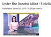 乌克兰局势最新消息：东部交战激烈 政府军炮击顿涅茨克