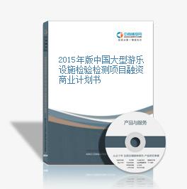 2015年版中国大型游乐设施检验检测项目融资商业计划书