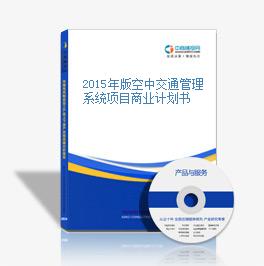 2015年版空中交通管理系统项目商业计划书