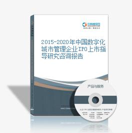 2015-2020年中国数字化城市管理企业IPO上市指导研究咨询报告