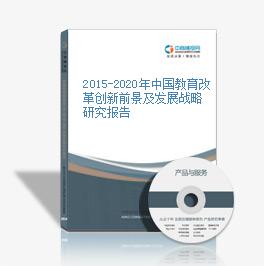 2015-2020年中国教育改革创新前景及发展战略研究报告